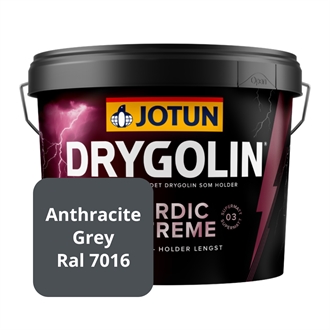 JOTUN DRYGOLIN NORDIC EXTREME træbeskyttelse SUPERMAT-  Anthracite Grey Ral 7016