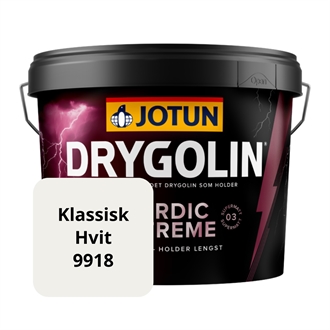 JOTUN DRYGOLIN NORDIC EXTREME træbeskyttelse SUPERMAT -  Klassisk Hvit 9918