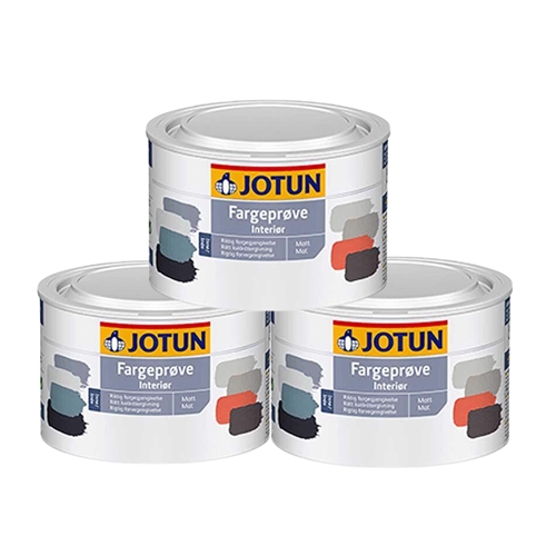 Jotun Farveprøve - interiør Jotun Farveprøve - interiør